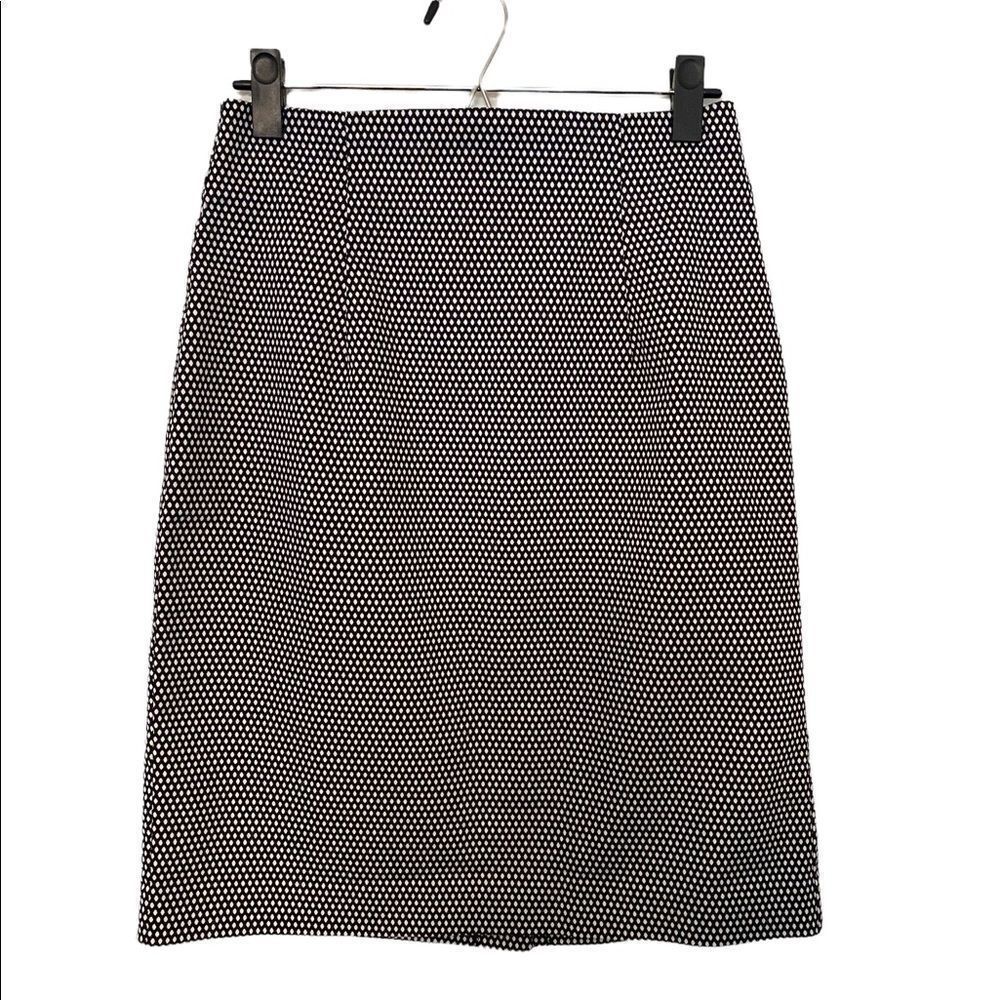 Worthington Pencil Skirt Black/ White Size 6